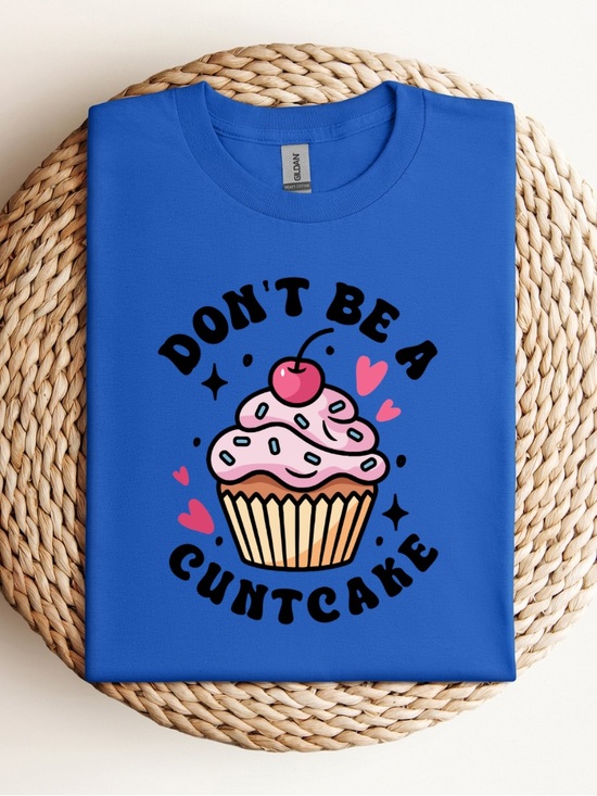 Handmade Tops - Funny Cupcake T-Shirt
